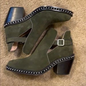 Coach Booties. Never worn. Original box
